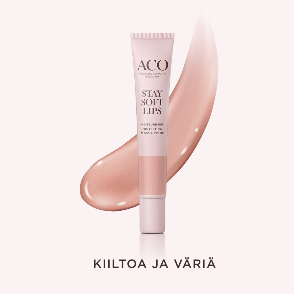 ACO Stay Soft Lips Caramel Nude huulivoide