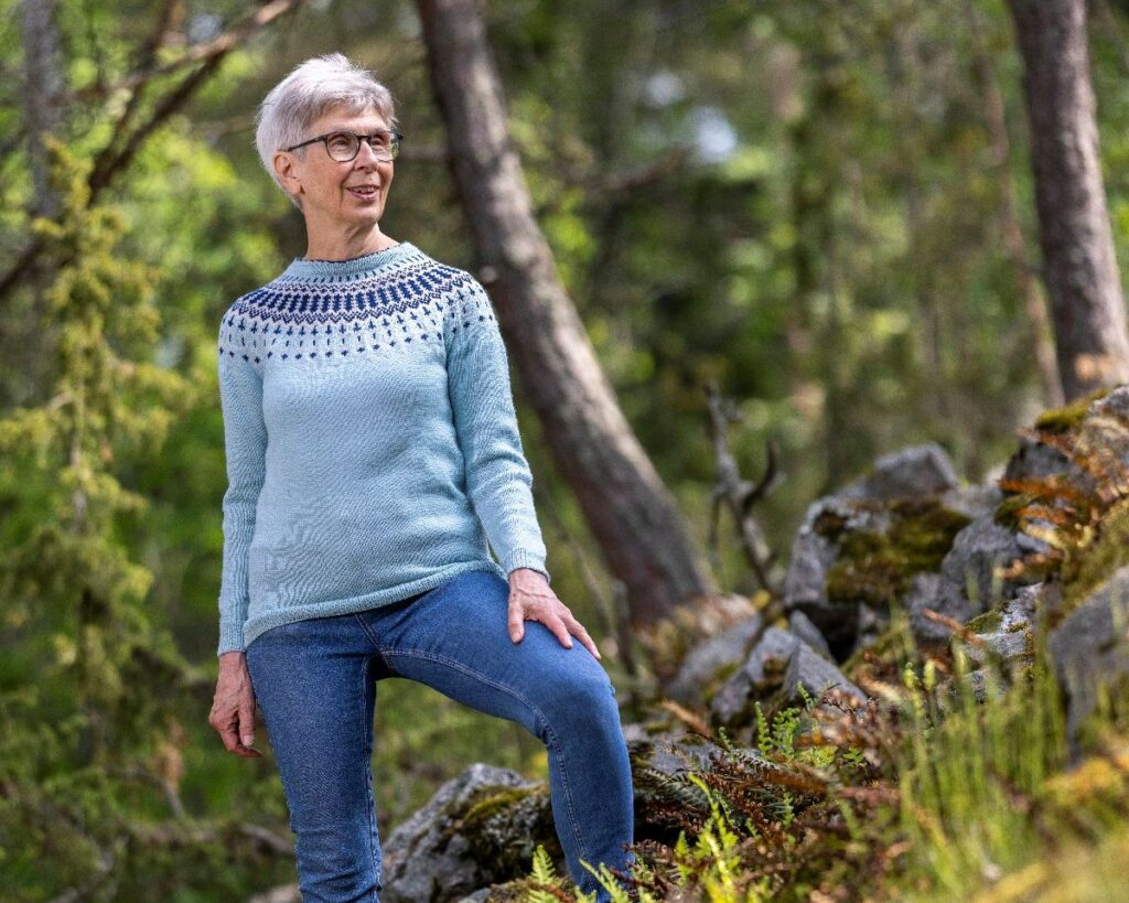 Kolesteroliläke auttoi Päivi Tuomista, joka nauttii aktiivisesta ulkoilusta luonnossa