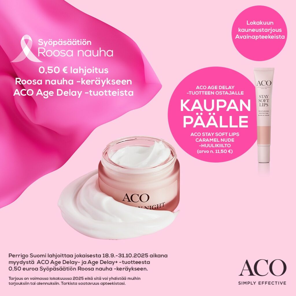 ACO Roosa nauha Avainapteekit