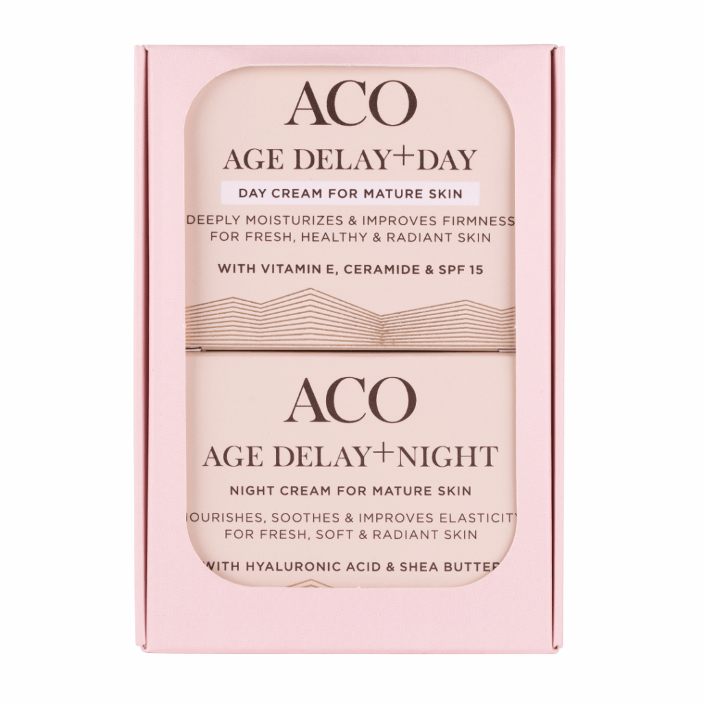 ACO Age Delay+ lahjapakkaus