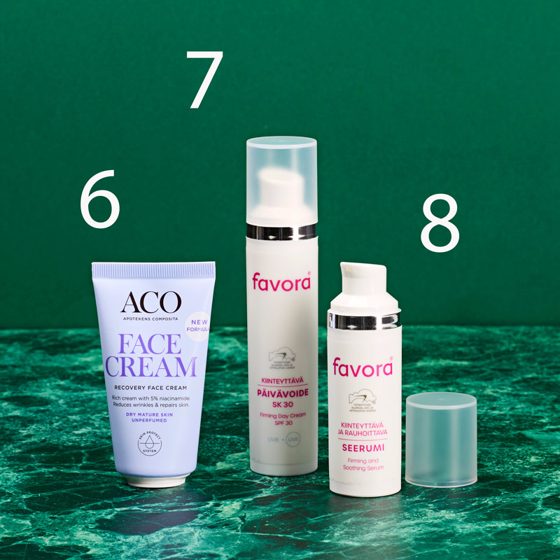 ikääntyvän ihon tuotteita