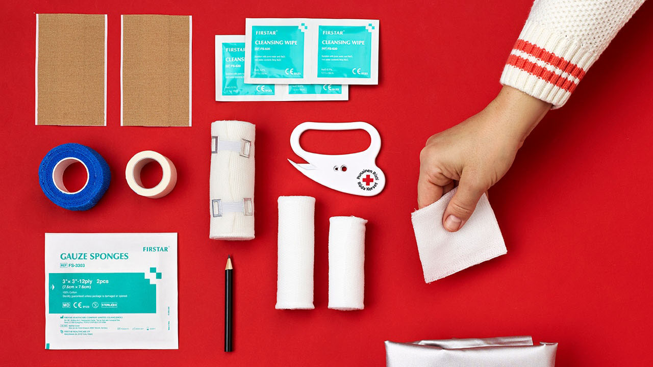 Ensiapulaukun sisältö