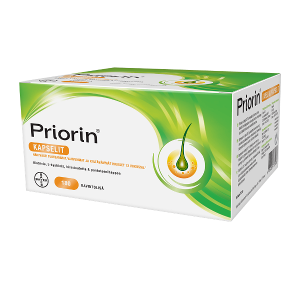 Priorin kapselit 180 kpl